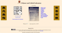 Desktop Screenshot of chiwu.chem.cuhk.edu.hk
